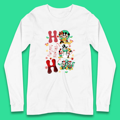 mickey and minnie mouse long sleeve t shirt