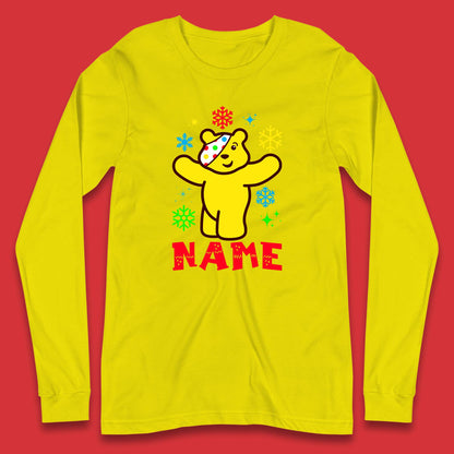 pudsey bear long sleeve t shirt