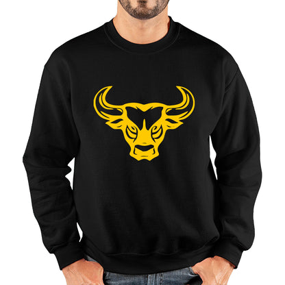 Angry Bull Gym Clothing Bodybuilding Training Workout Exercise Boxing Unisex Sweatshirt