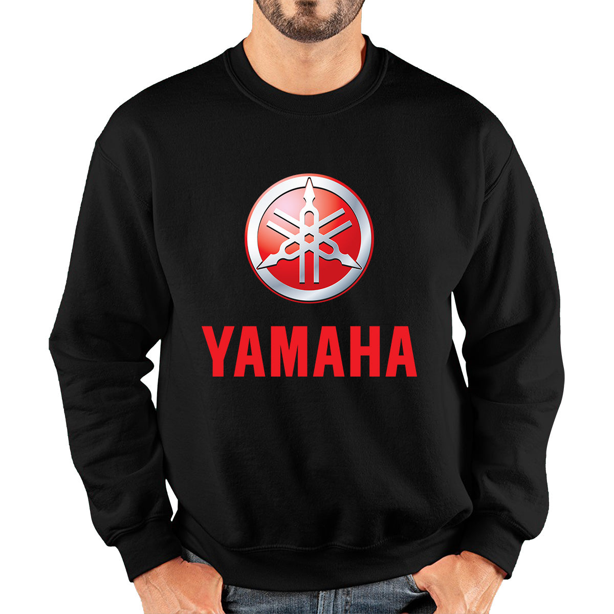 Yamaha Motor Company Yamaha Logo Guarantees Speed And Flawless Riding Motorcycles Scooters Yamaha Lovers Unisex Sweatshirt