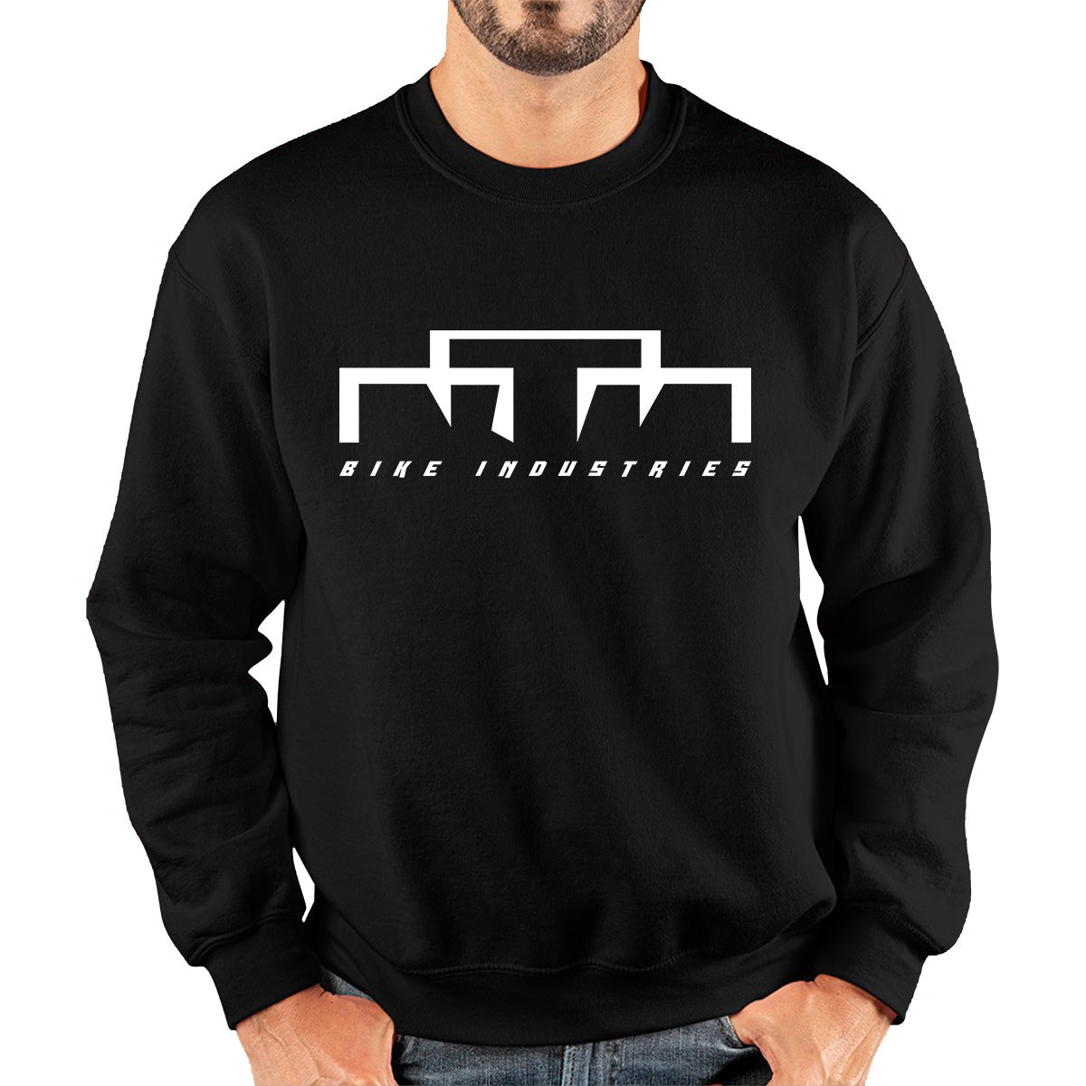 KTM Bike Industries KTM Factory Team Sports Bike Motorcycle KTM Lovers Street Rider Motorbike Lover Unisex Sweatshirt