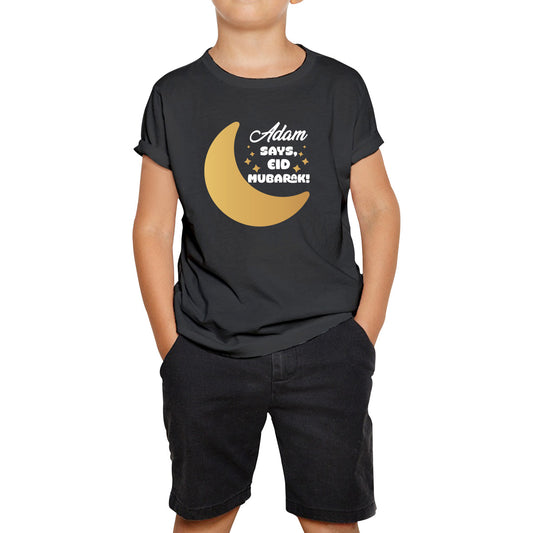 Eid Mubarak Messages Kids T Shirt