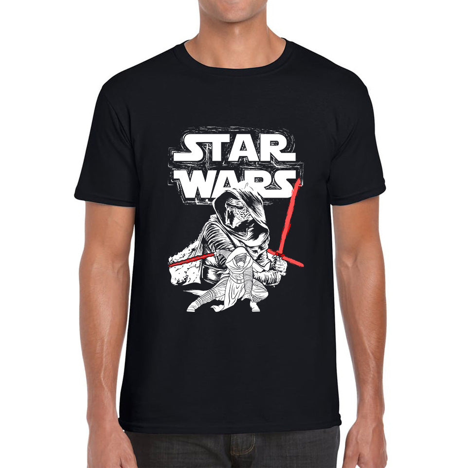 Star Wars Kylo Ren Fictional Character The Force Awakens Ben Solo Supreme Leader Of The First Order Disney Star Wars 46th Anniversary Mens Tee Top