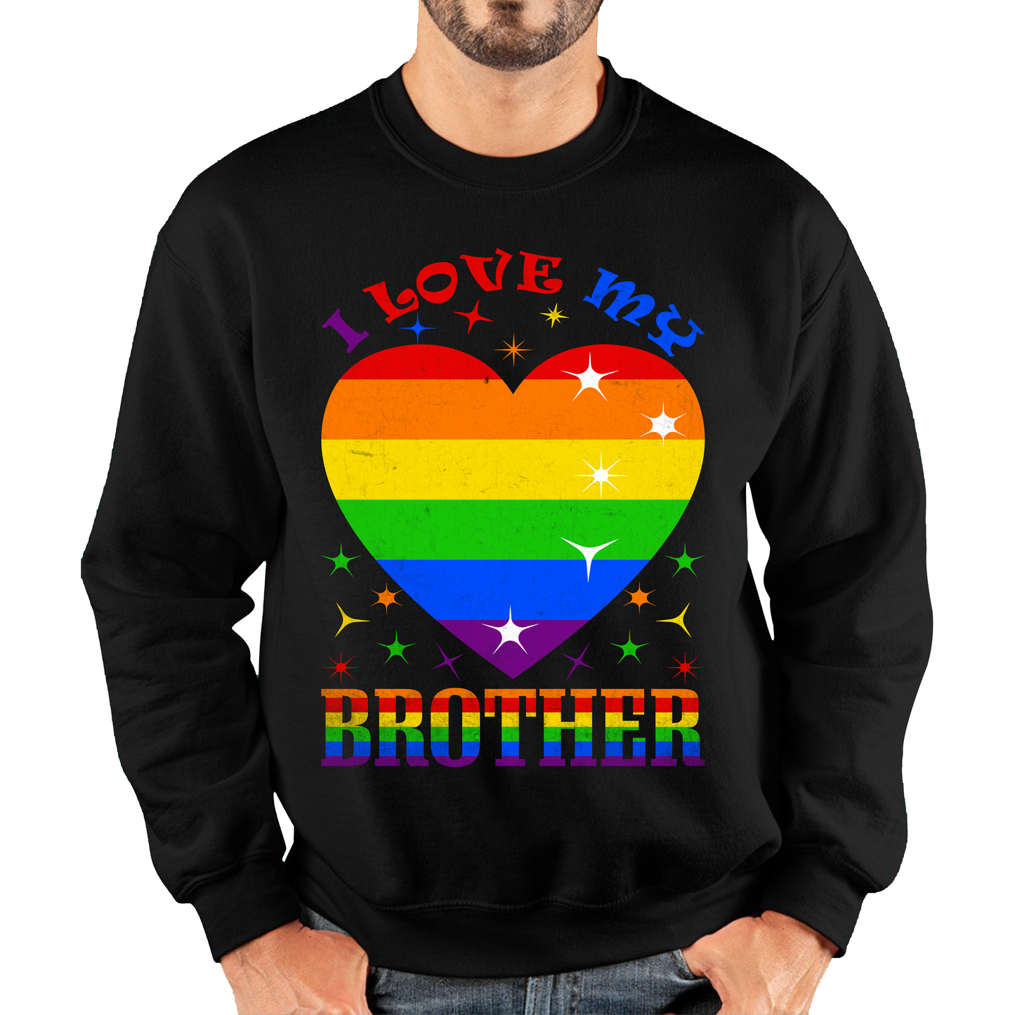 I Love My Brother Sweatshirt