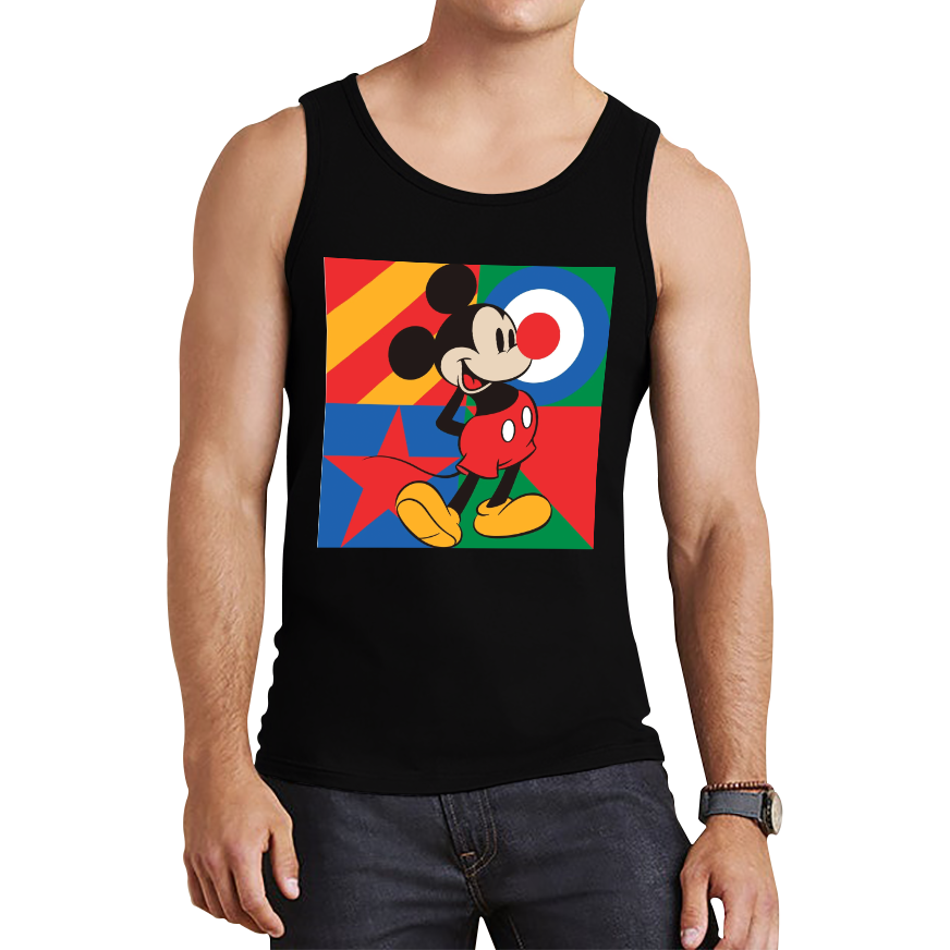 Mickey Mouse Disney Red Nose Day Tank Top