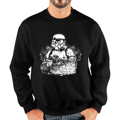 Storm Pooper Under The Sea The Force is Strong With This One Fighter Movie Series Unisex Sweatshirt