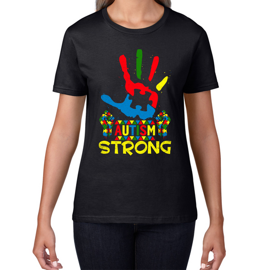 Autism Awareness Strong Motivational T Shirt