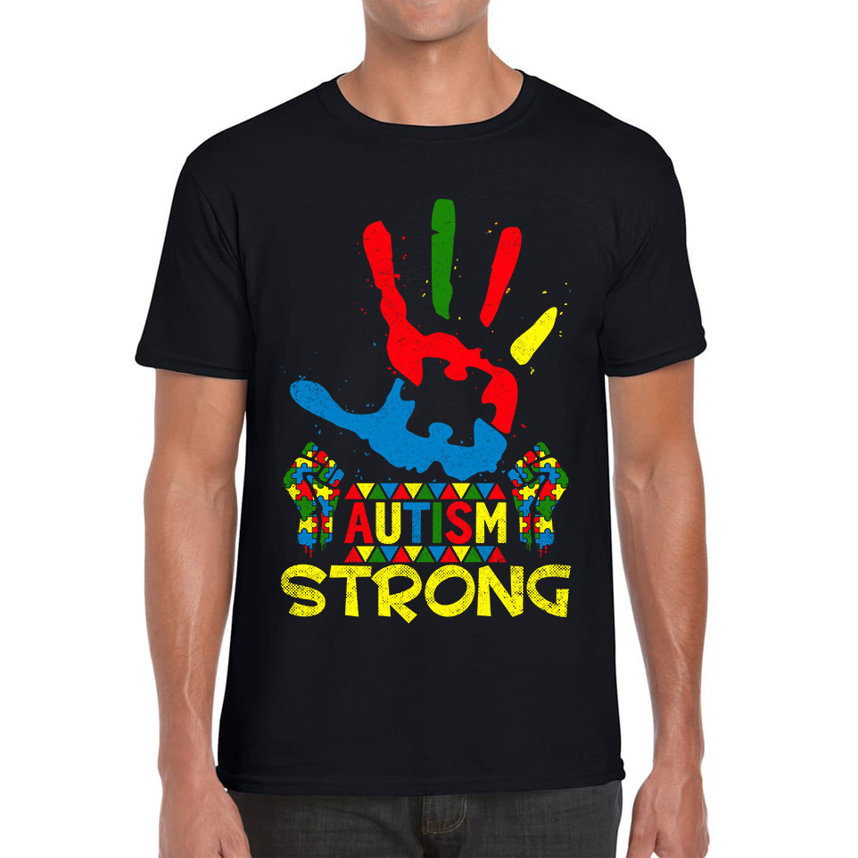 Autism Awareness Strong Motivational T Shirt