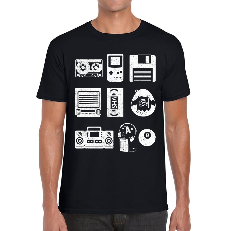 80s 90s Video Game T Shirt