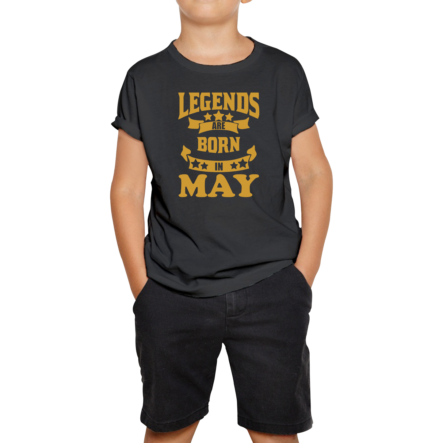 Legends Are Born In May Birthday T Shirt