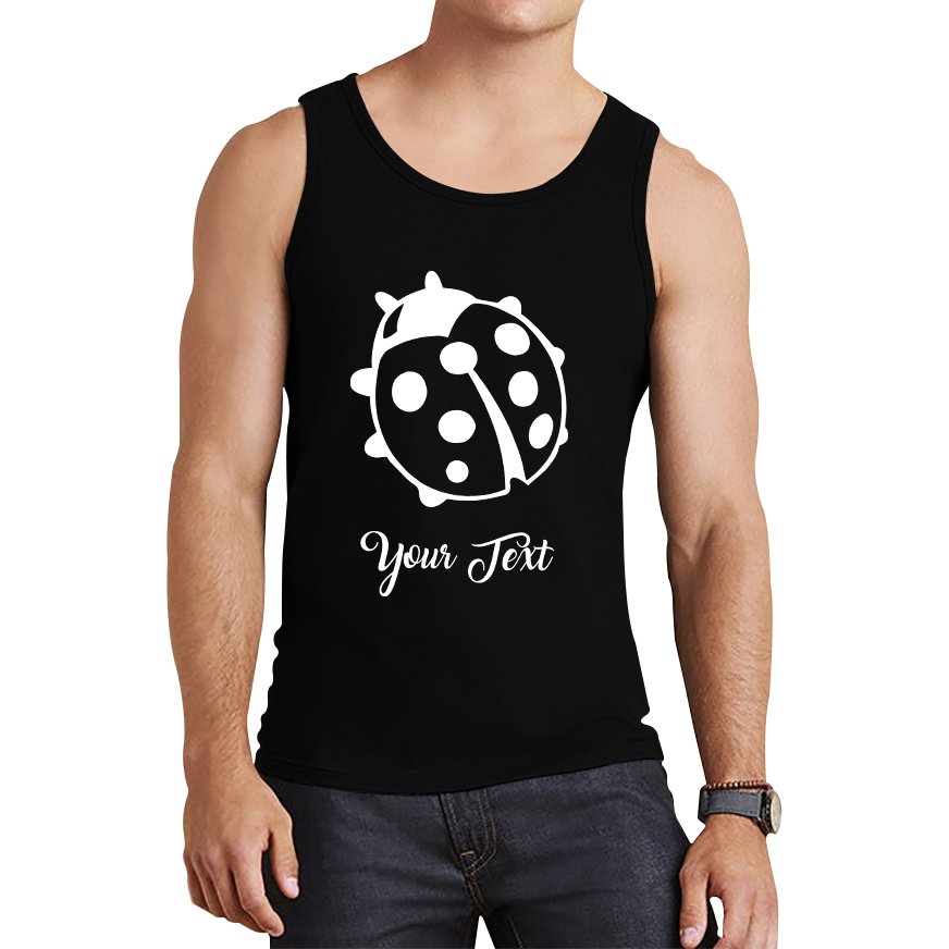 Personalised Ladybug Your Name Cute Insect Ladybug Ladybird Tank Top