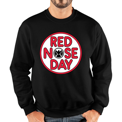 Marvel Shield Red Nose Day Sweatshirt