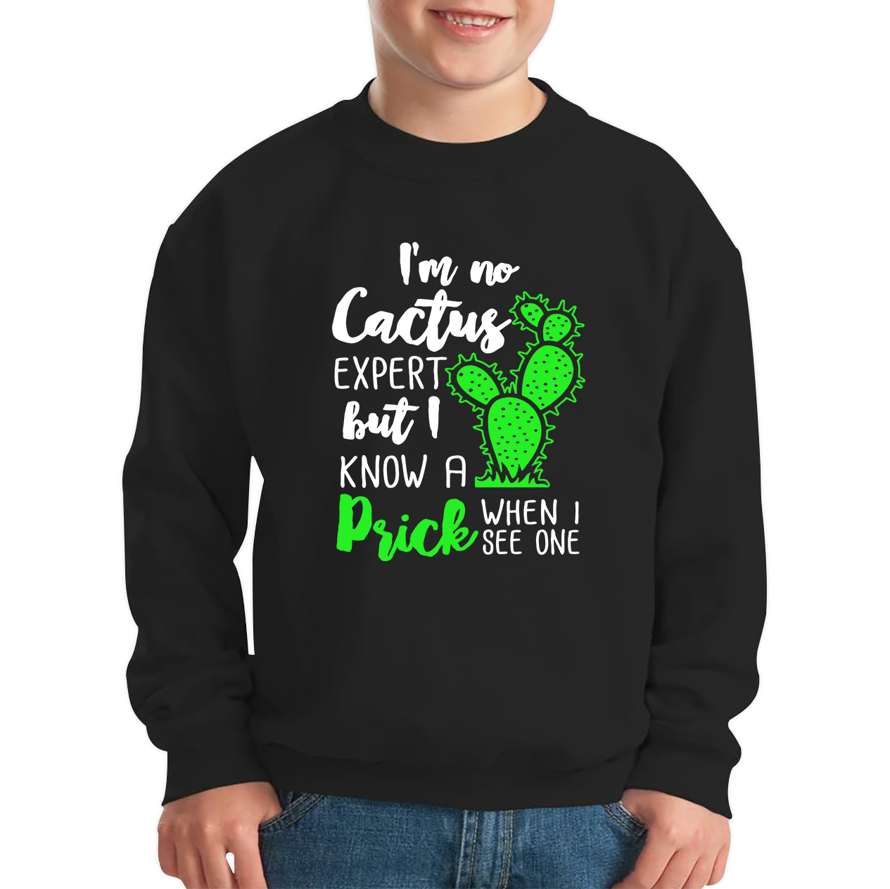 I'm No Cactus Expert But I Know A Prick When I See One Sweatshirt