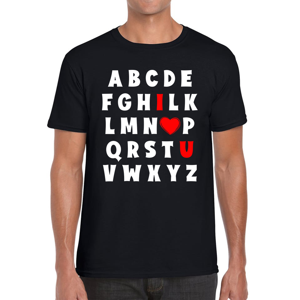 I Love You Alphabet Shirt