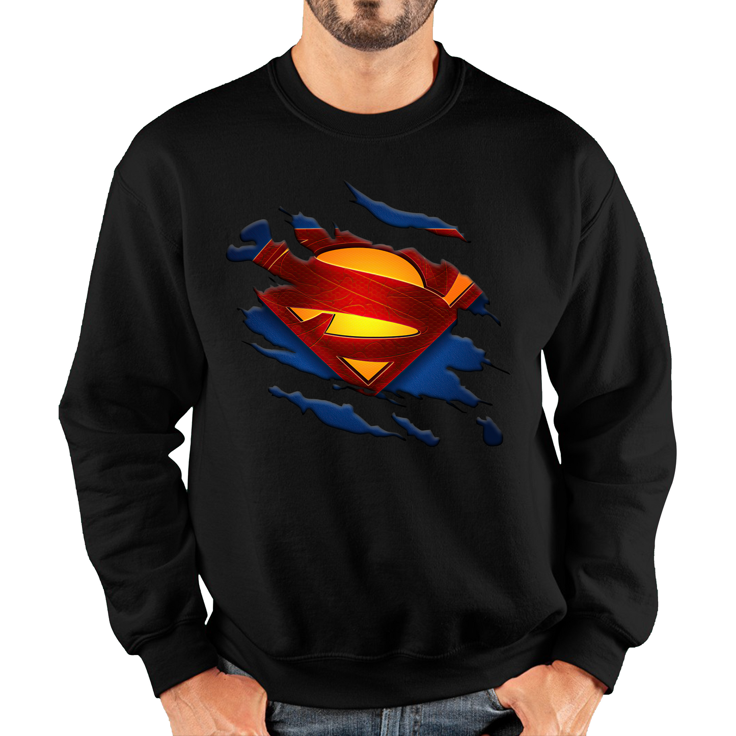 Superman Logo Sweatshirt