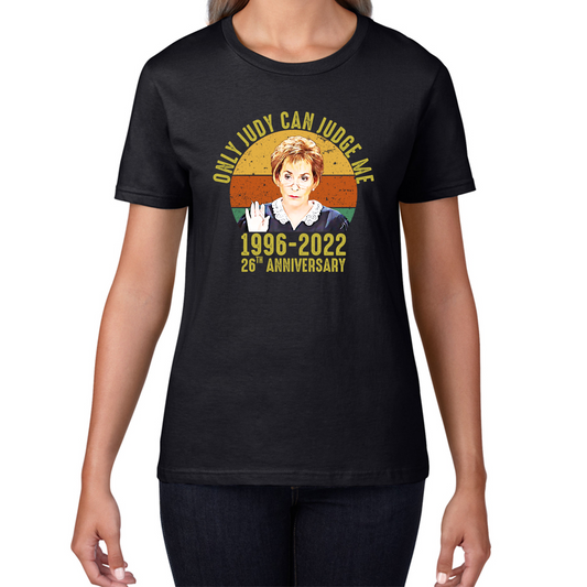 vintage Judy Sheindlin Only Judy Can Judge Me T Shirt