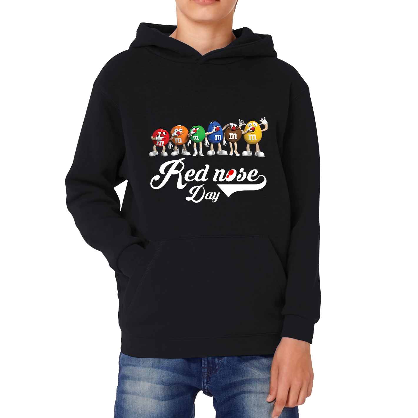 M and M's Red Nose Day Hoodie