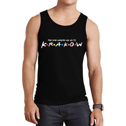 The One Where We Go To Krakow Inspired By Friends Spoof City In Poland Tank Top