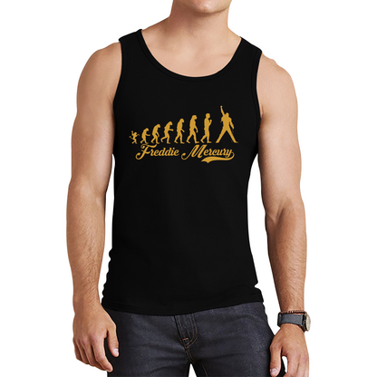 Freddie Mercury Human Evolution Tank Top