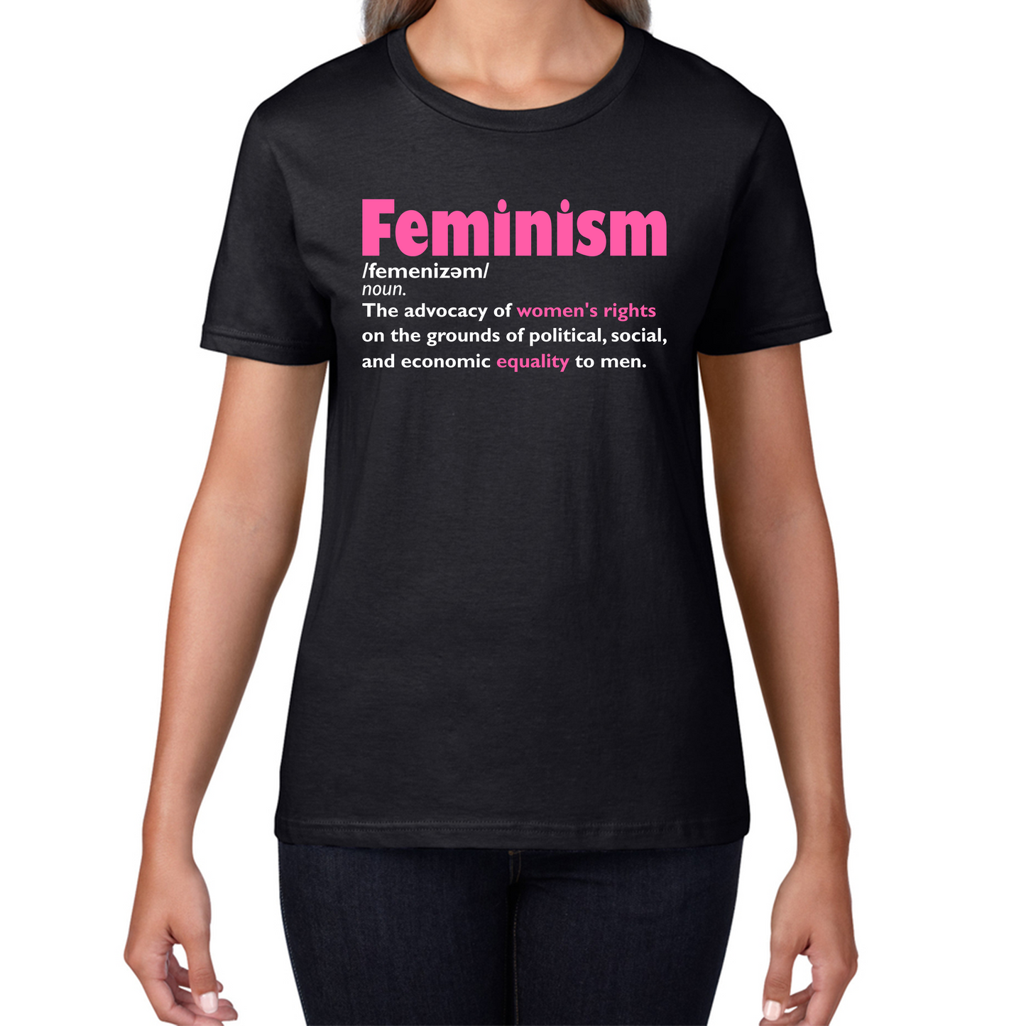 Feminism Definition Feminist We Should Be Feminists Women Rights Girl Power Equality Feminist Womens Tee Top