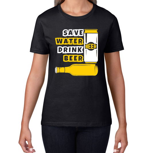 Save Water Drink Beer Funny T Shirt