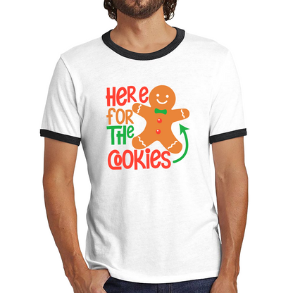 gingerbread ringer t shirt