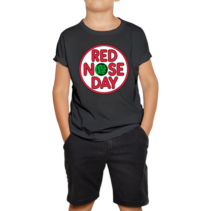 Hulk Hand Red Nose Day T Shirt