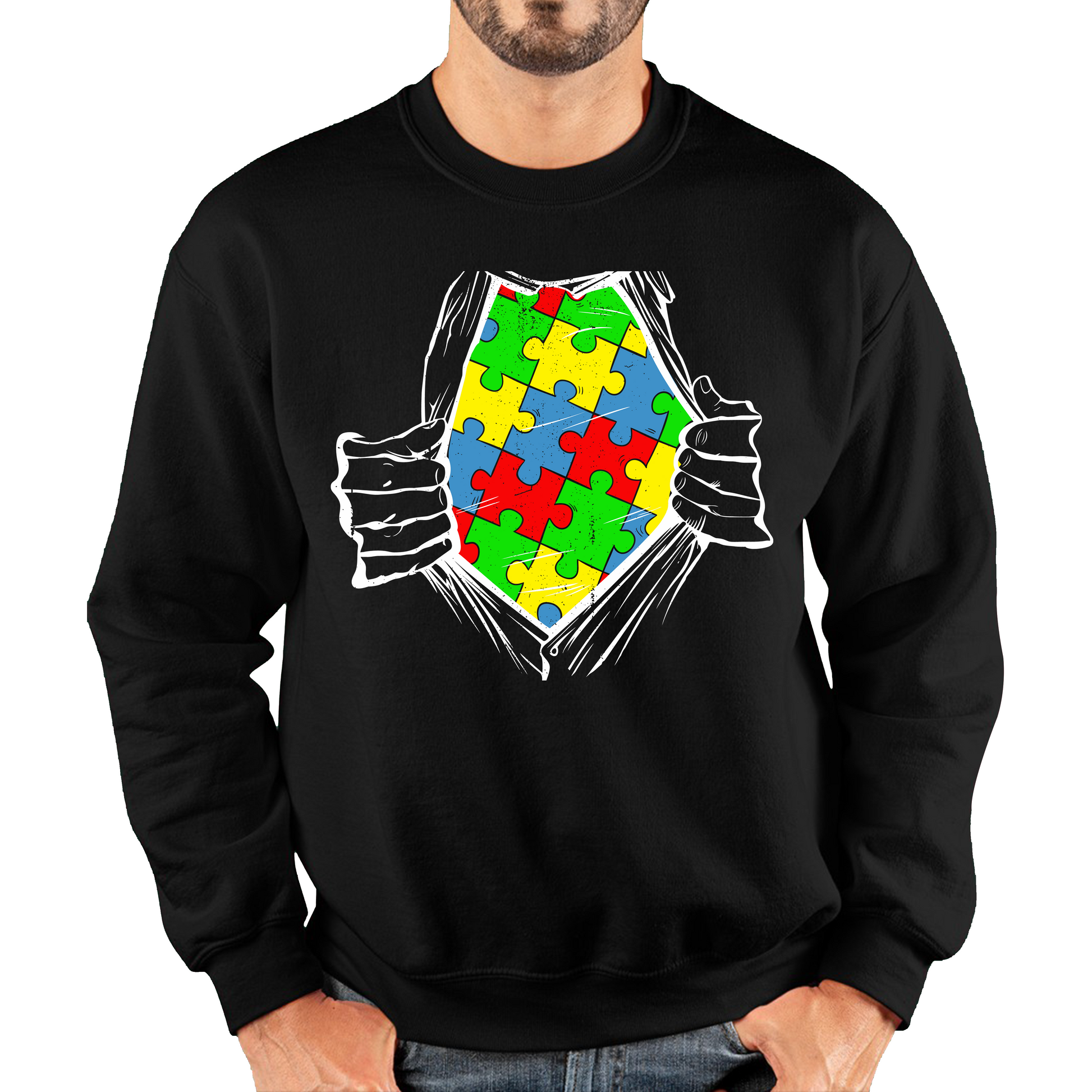 Autism Awareness Art Sweatshirt