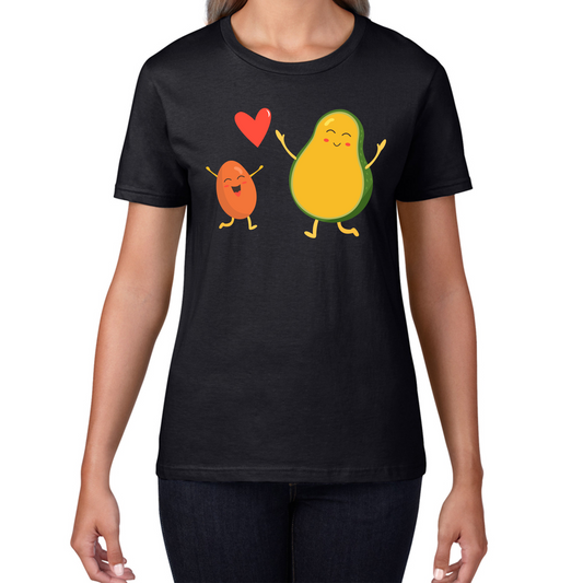 Bean & Avocado Love Funny T Shirt