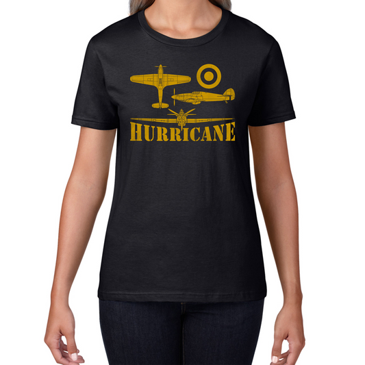 Hawker Hurricane Fighter Aircraft T Shirt