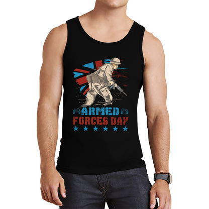 Armed Forces Day British Veteran Tank Top