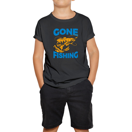 Gone Fishing Funny T Shirt