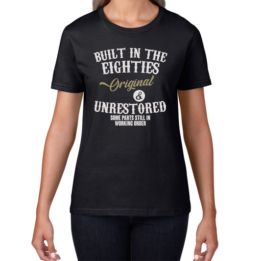 Built In The Eighties Funny T Shirt