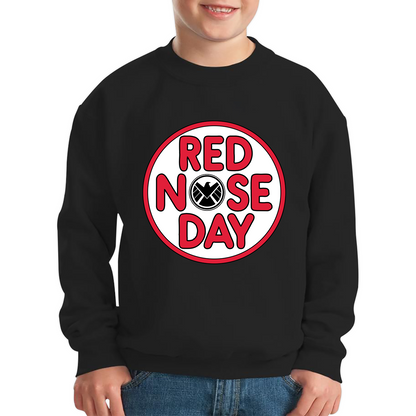 Marvel Shield Red Nose Day Sweatshirt