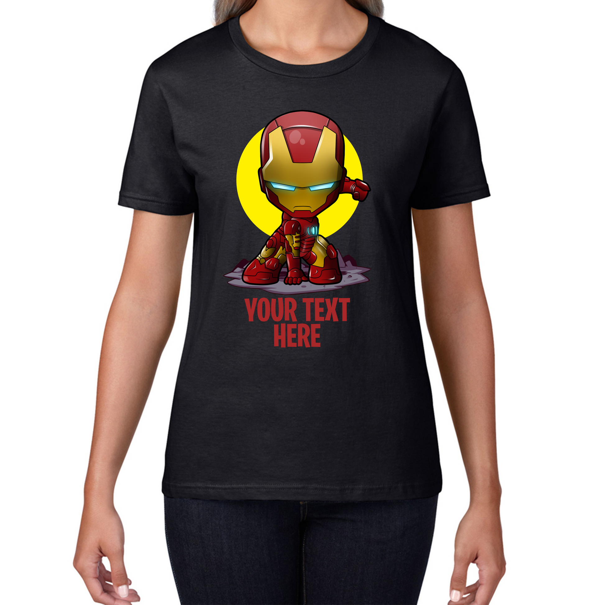 Personalised Iron Man T Shirt