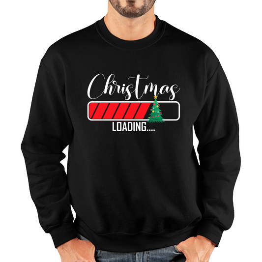 loading christmas sweatshirt