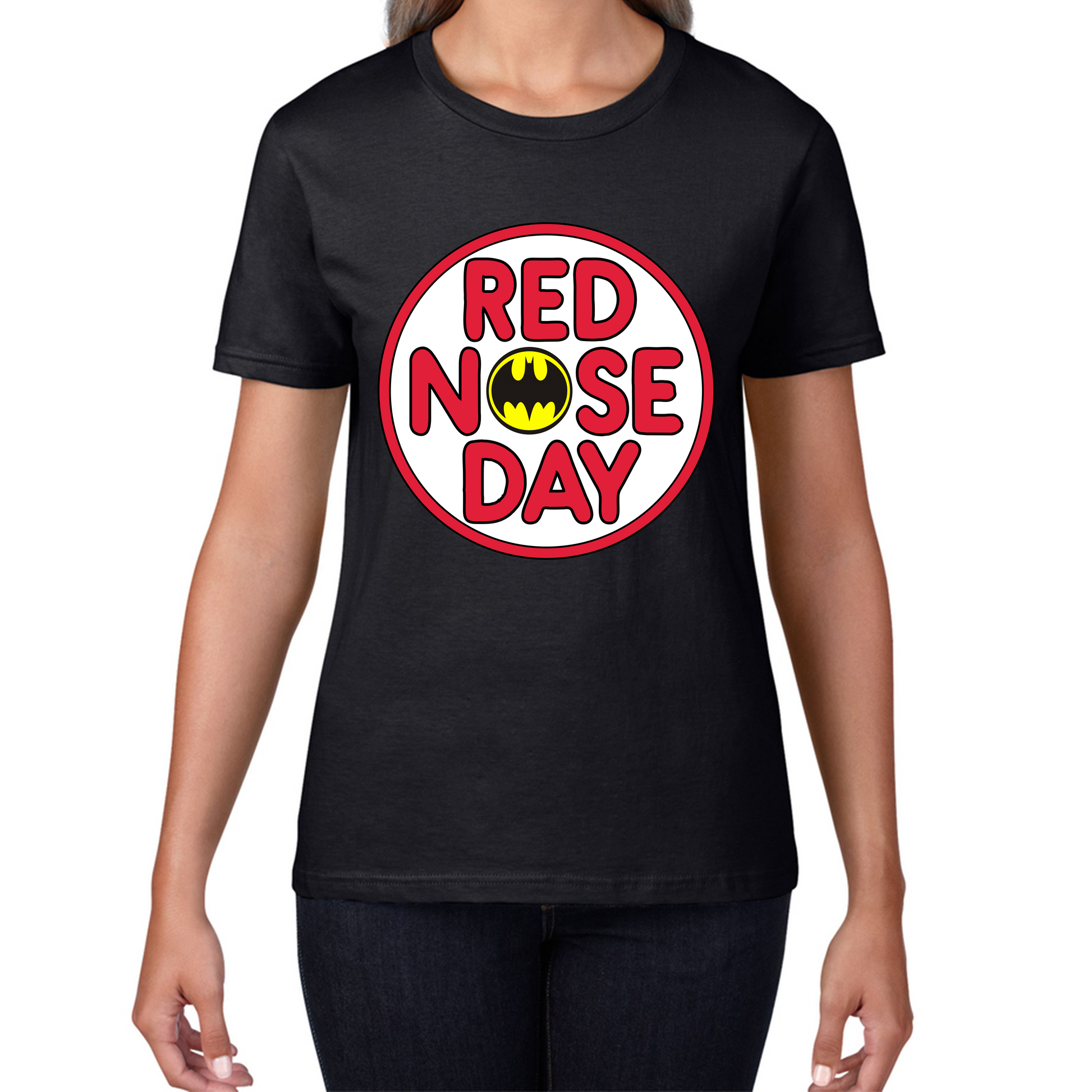 Batman Comic Relief Red Nose Day T Shirt