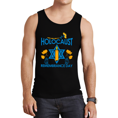 Holocaust Remembrance Day Victims Of The Holocaust Festival of Lights Tank Top