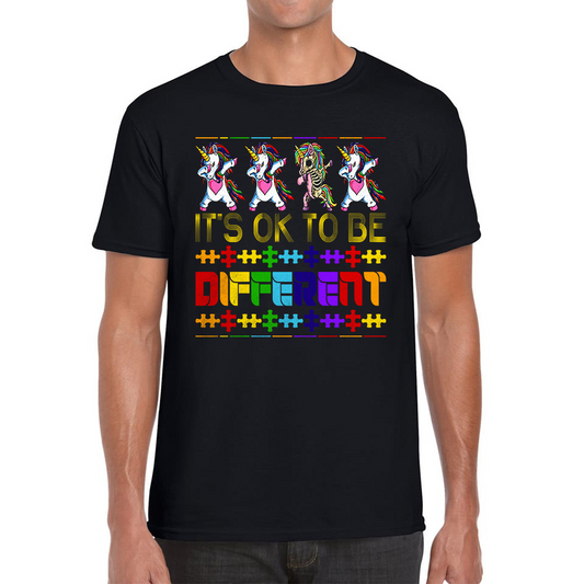 It's Ok To Be Different Autism Awareness T Shirt