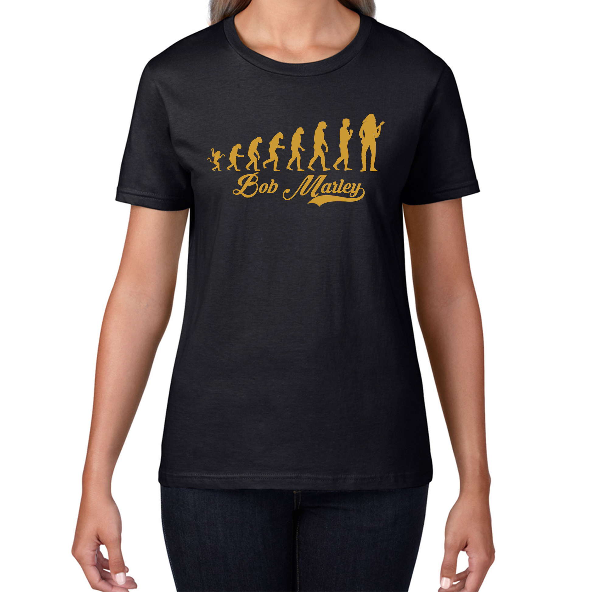 Bob Marley Human Evolution T Shirt