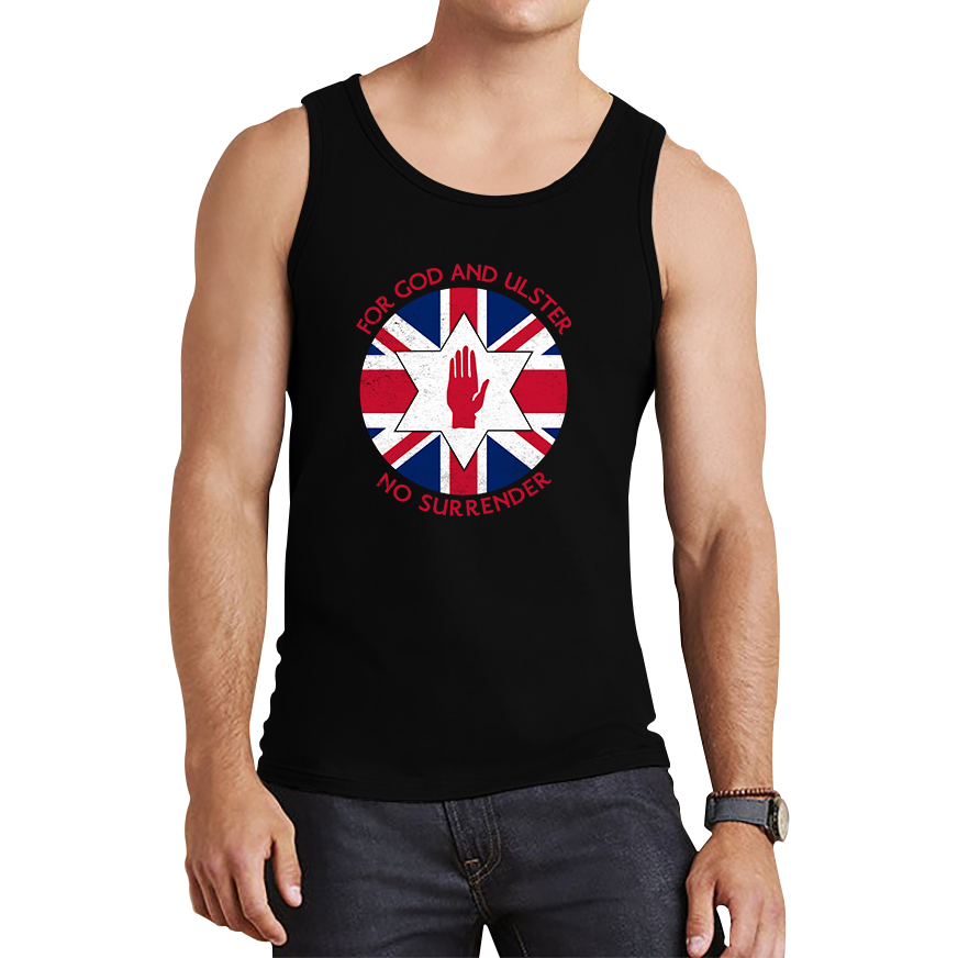 For God And Ulster No Surrender Battle Of The Boyne Victory Tank Top