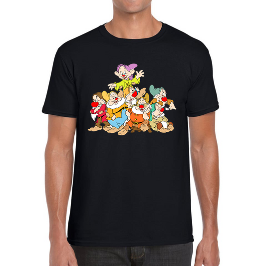 Snow White and Seven Dwarfs Red Nose Day T Shirt