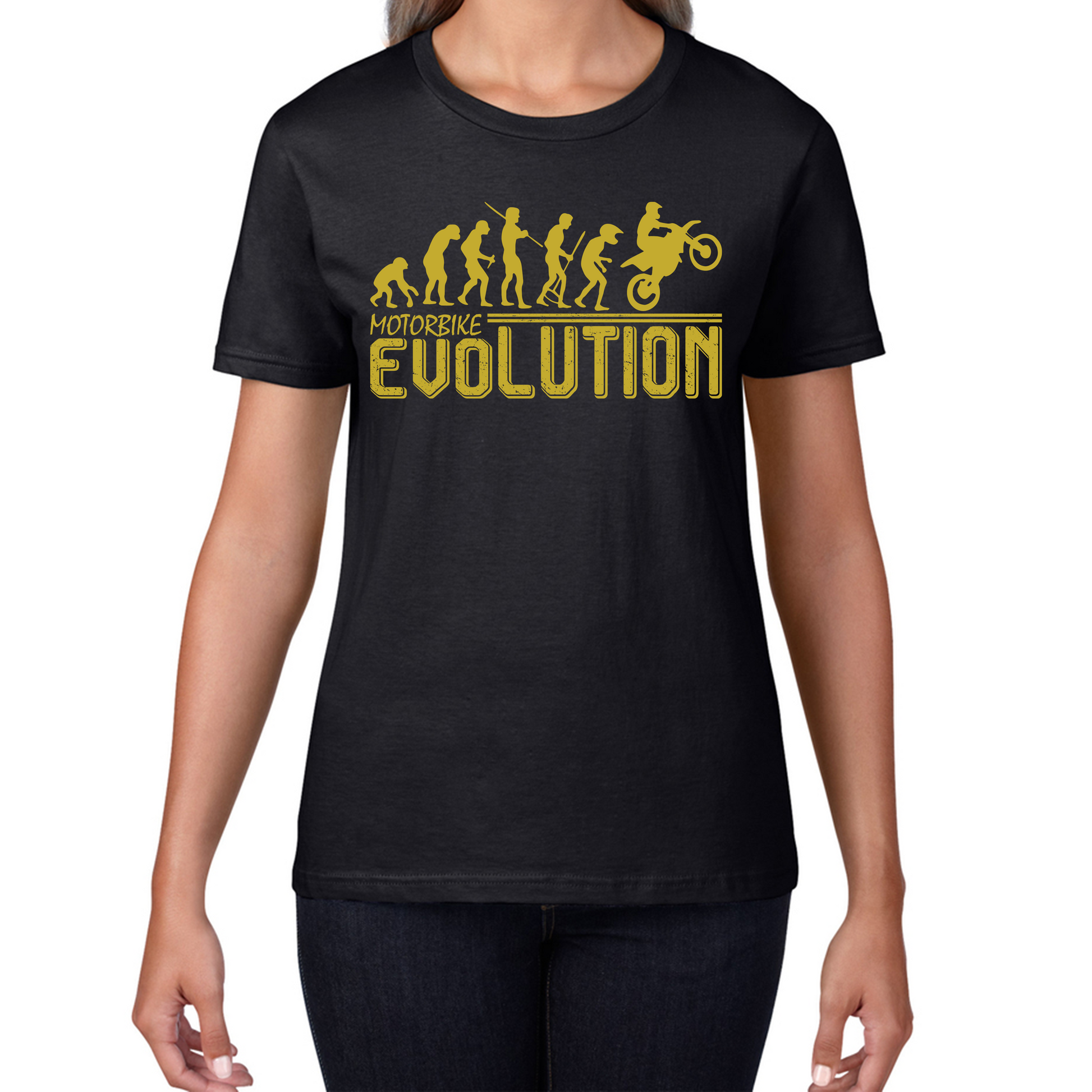 Motorbike Evolution Funny T Shirt