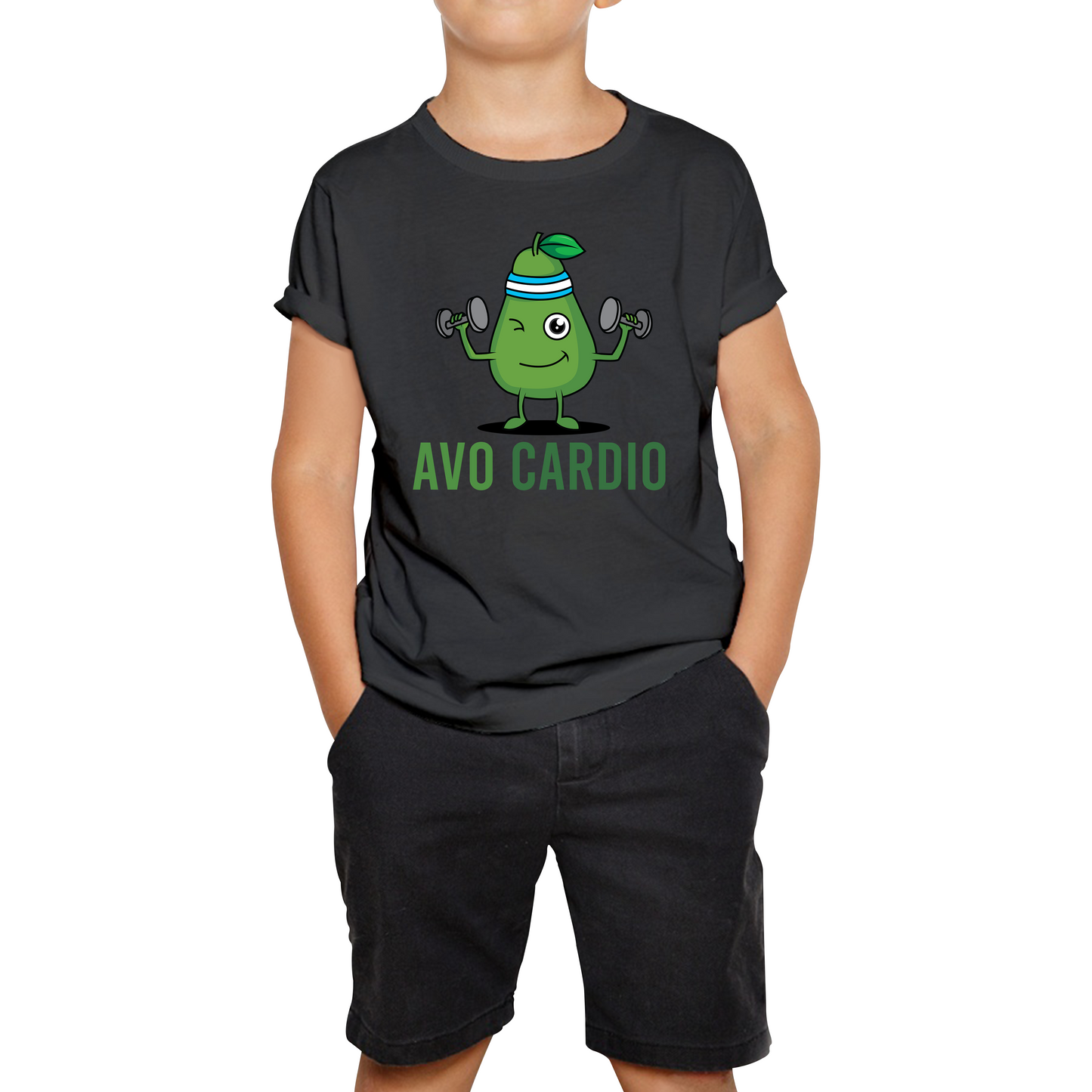 Avo Cardio Funny Avocado Fitness T Shirt