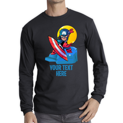 Personalised Captain America T Shirt