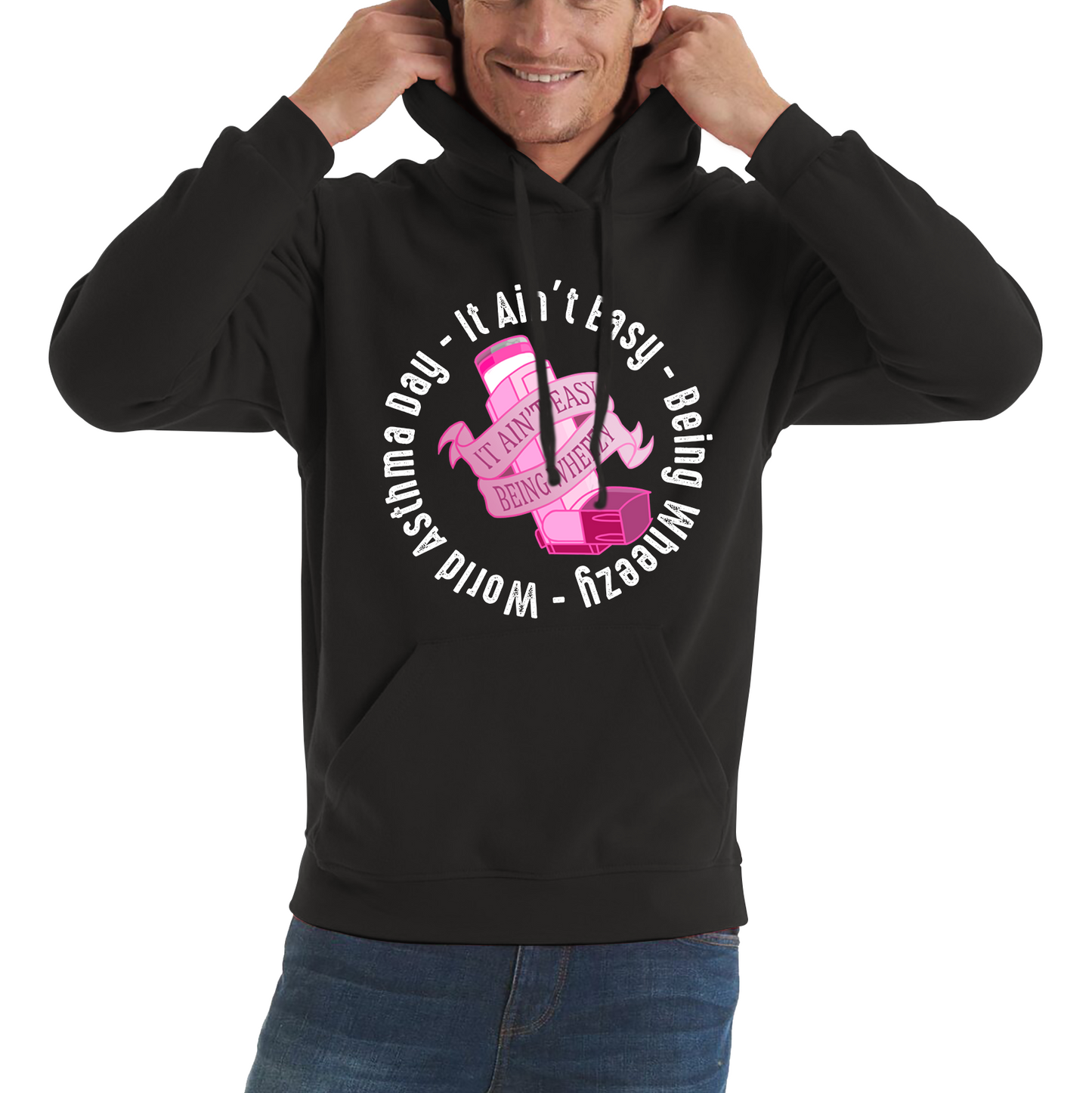 It Ain't Easy Being Wheezy World Asthma Day Hoodie