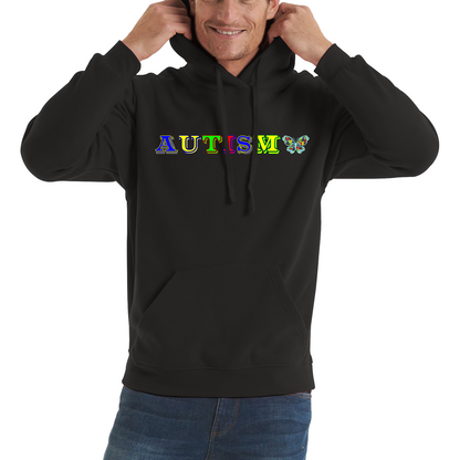 Autism Awareness With Butterfly Hoodie