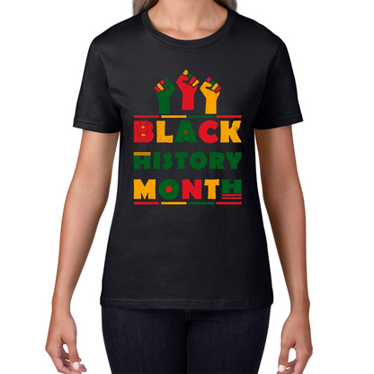 Black History Month Black Pride African American Black Lives Matter Black Pride Womens Tee Top