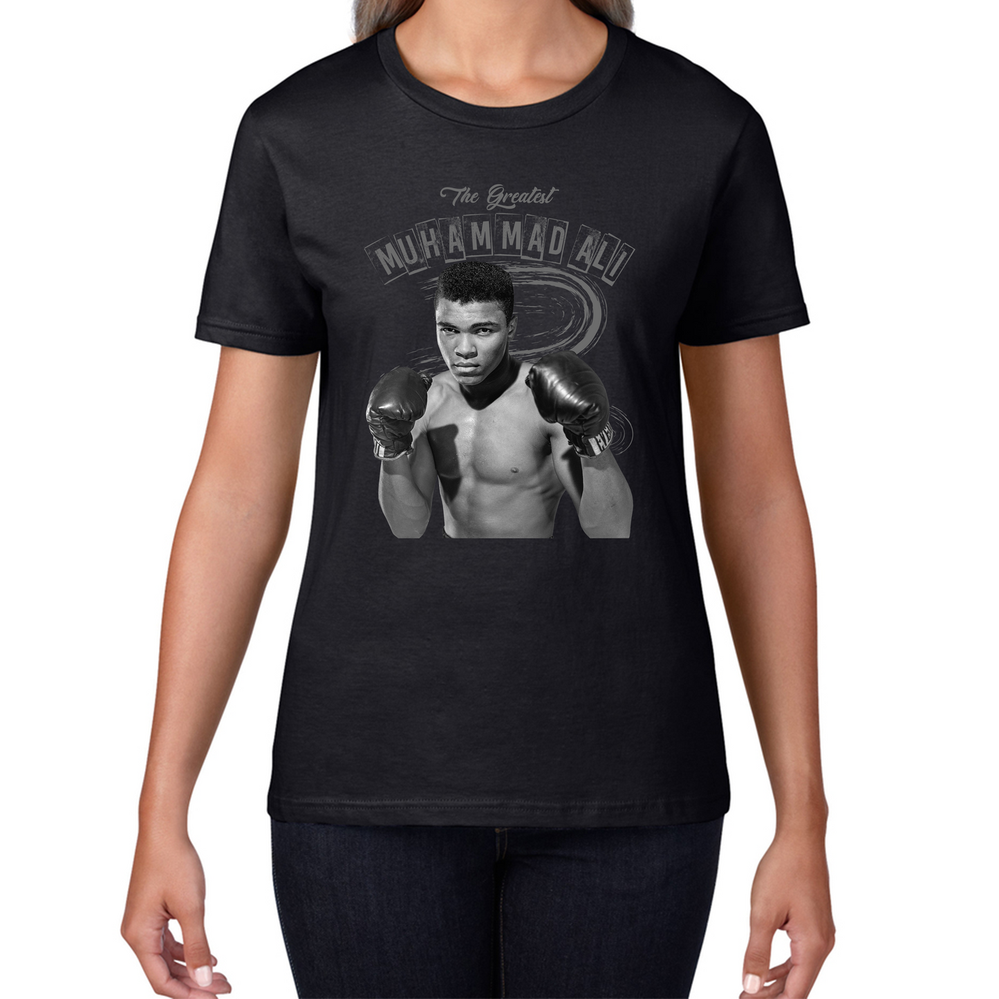 The Greatest Muhammad Ali World Heavyweight Boxing Champion American Boxer Womens Tee Top