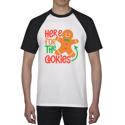 gingerbread baseball t shirt